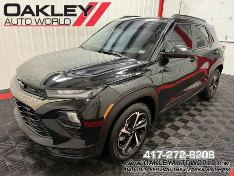 Black 2022 Chevrolet TrailBlazer RS for sale in Branson West, MO