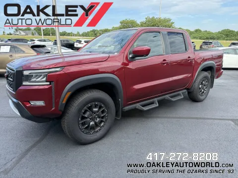 Red 2023 Nissan Frontier PRO-4X for sale in Branson West, MO