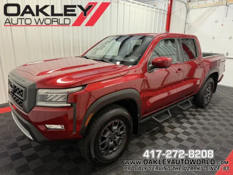 Red 2023 Nissan Frontier PRO-4X for sale in Branson West, MO