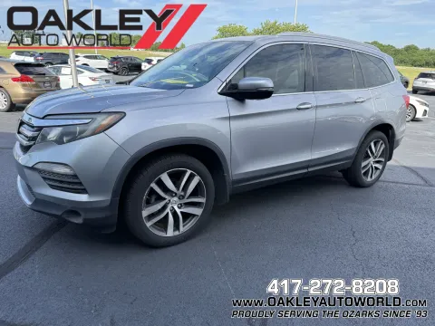 Silver 2017 Honda Pilot Elite for sale in Branson West, MO