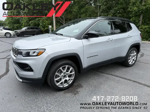 Silver 2025 Jeep Compass Limited for sale in Branson West, MO