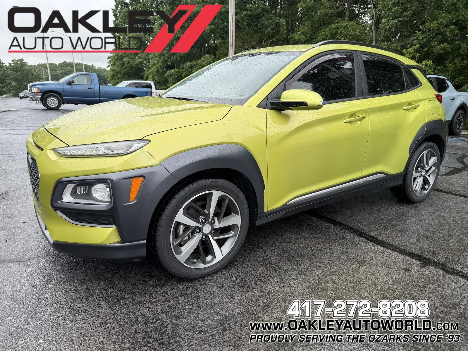 Green 2020 Hyundai Kona Ultimate for sale in Branson West, MO