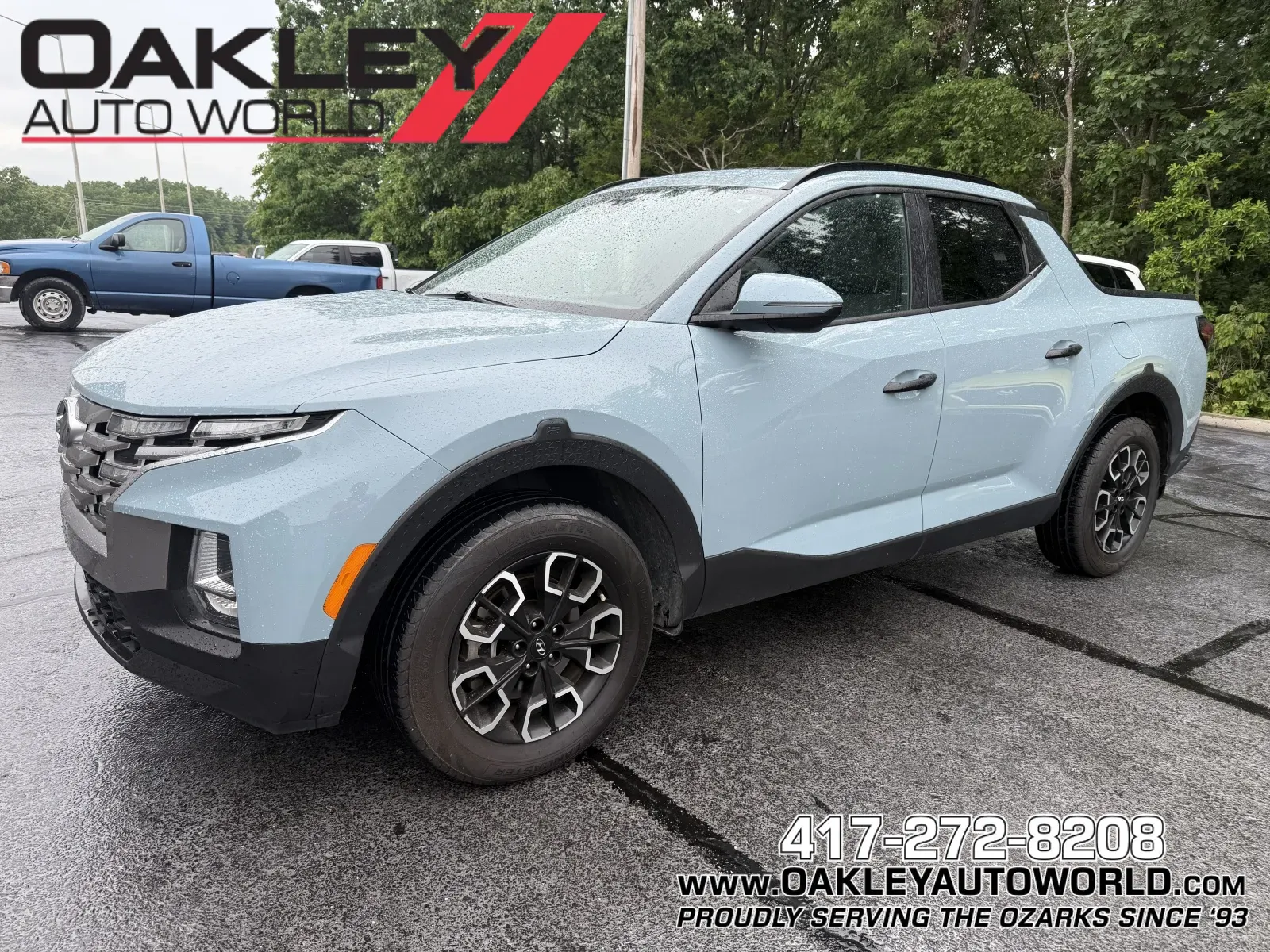 Blue 2022 Hyundai Santa Cruz SEL for sale in Branson West, MO
