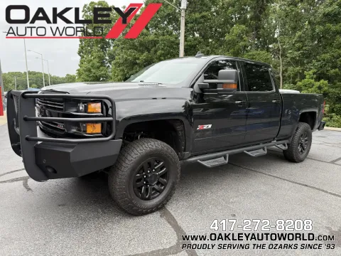 Black 2016 Chevrolet Silverado 2500HD LT for sale in Branson West, MO