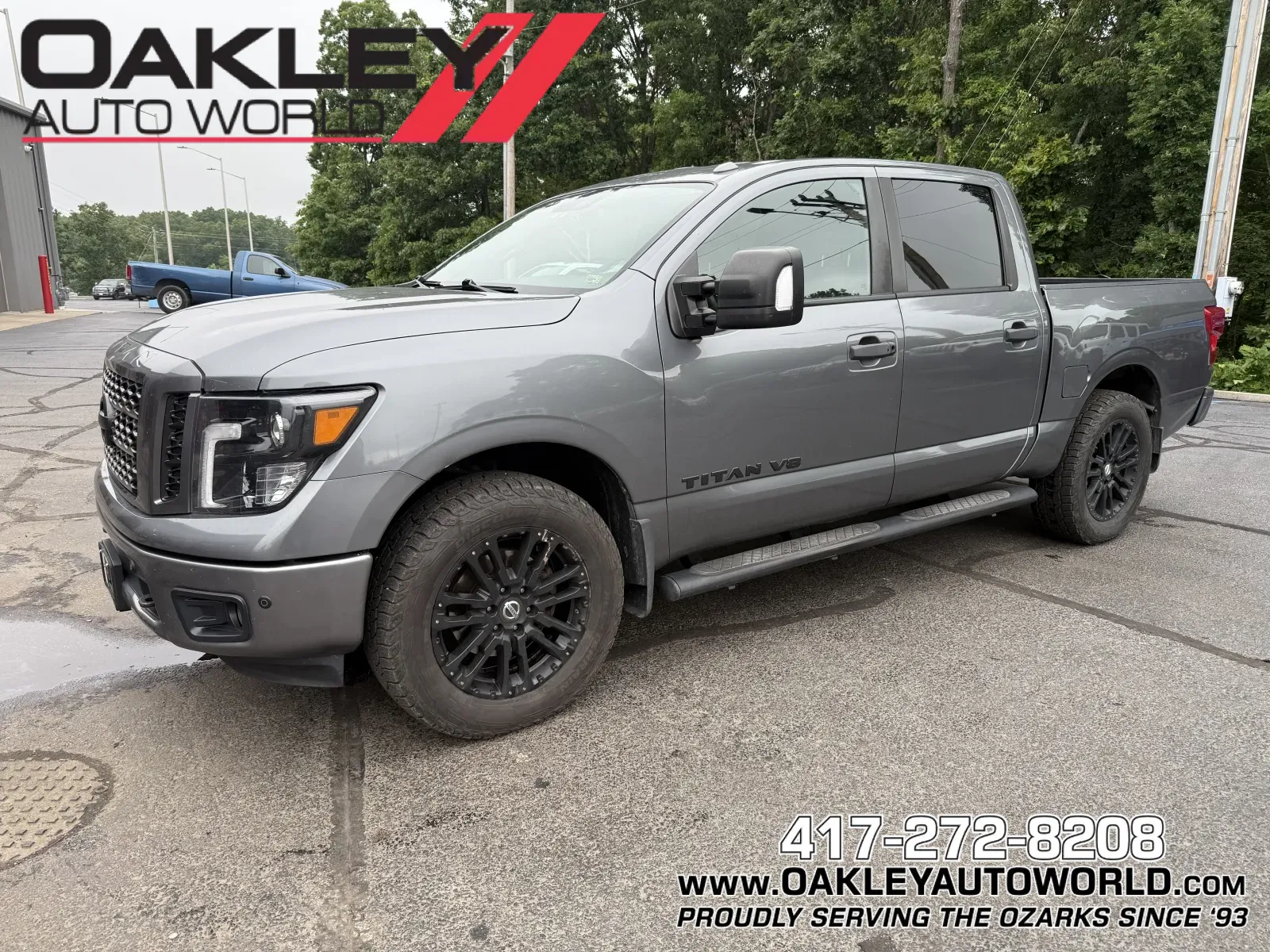 Gray 2018 Nissan Titan SV for sale in Branson West, MO