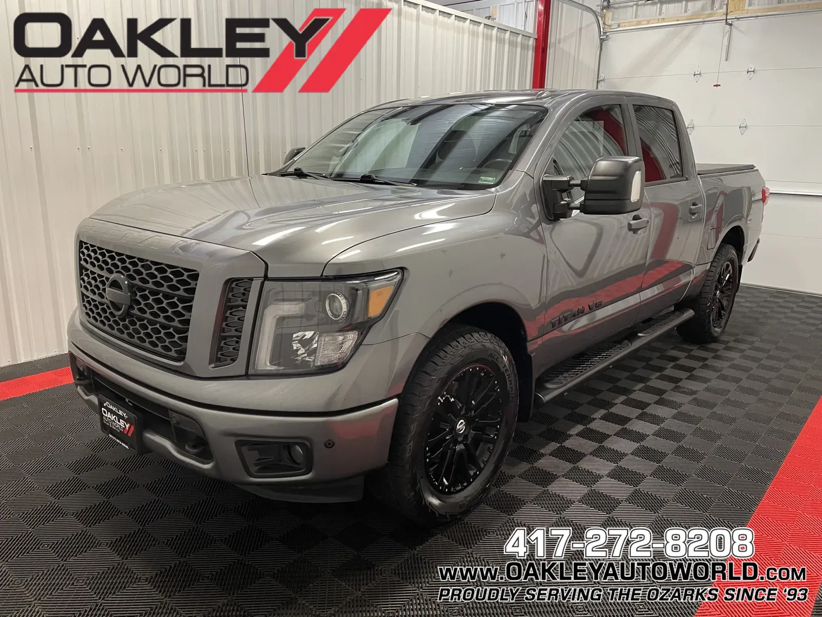 Gray 2018 Nissan Titan SV for sale in Branson West, MO