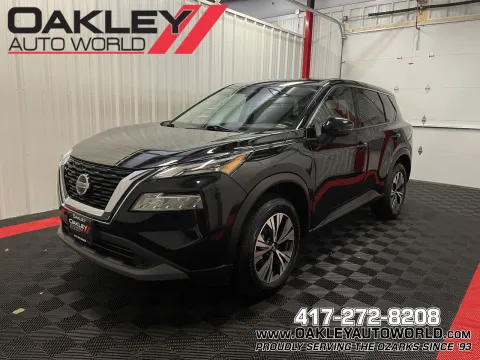 Black 2021 Nissan Rogue SV for sale in Branson West, MO