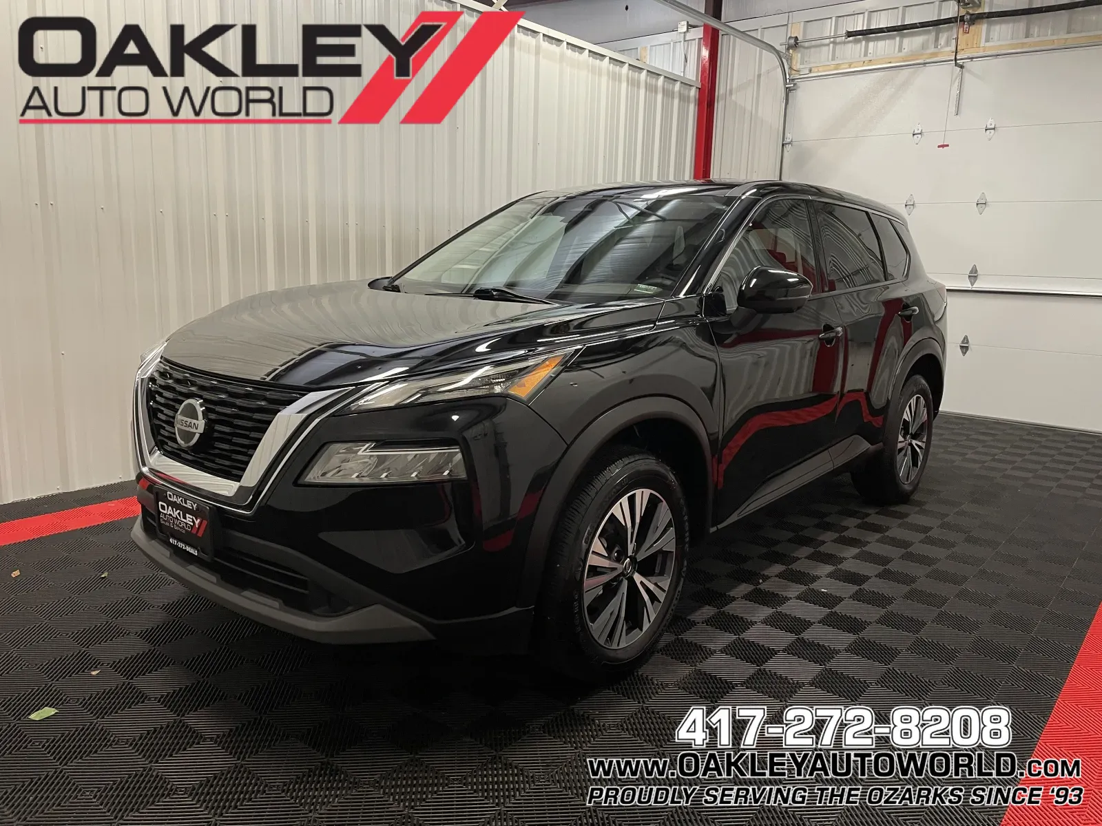 Black 2021 Nissan Rogue SV for sale in Branson West, MO