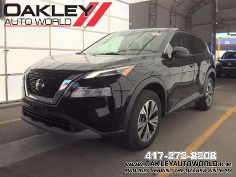 Black 2021 Nissan Rogue SV for sale in Branson West, MO