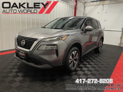 Gray 2021 Nissan Rogue SV for sale in Branson West, MO