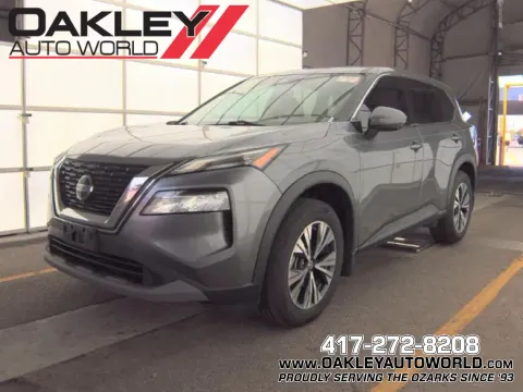 Gray 2021 Nissan Rogue SV for sale in Branson West, MO