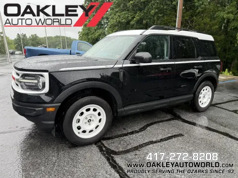 Black 2023 Ford Bronco Sport Heritage for sale in Branson West, MO