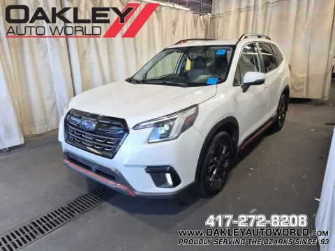 White 2023 Subaru Forester Sport for sale in Branson West, MO