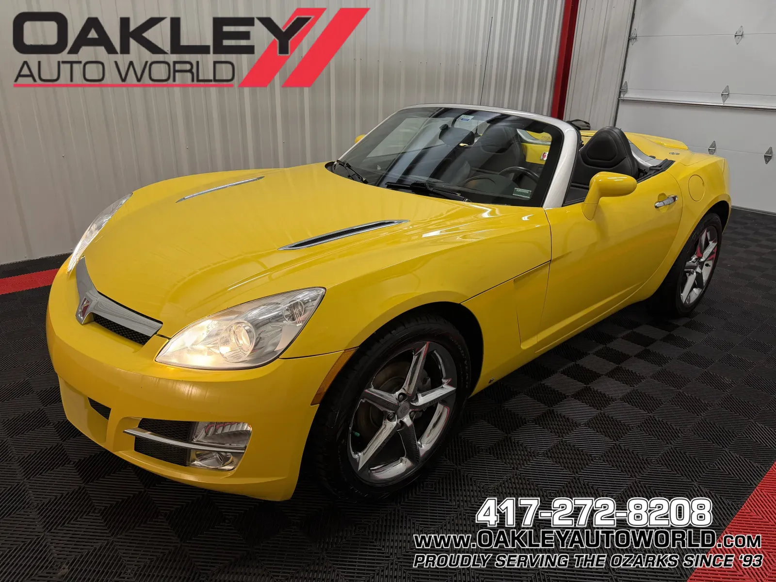 Yellow 2007 Saturn Sky for sale in Branson West, MO