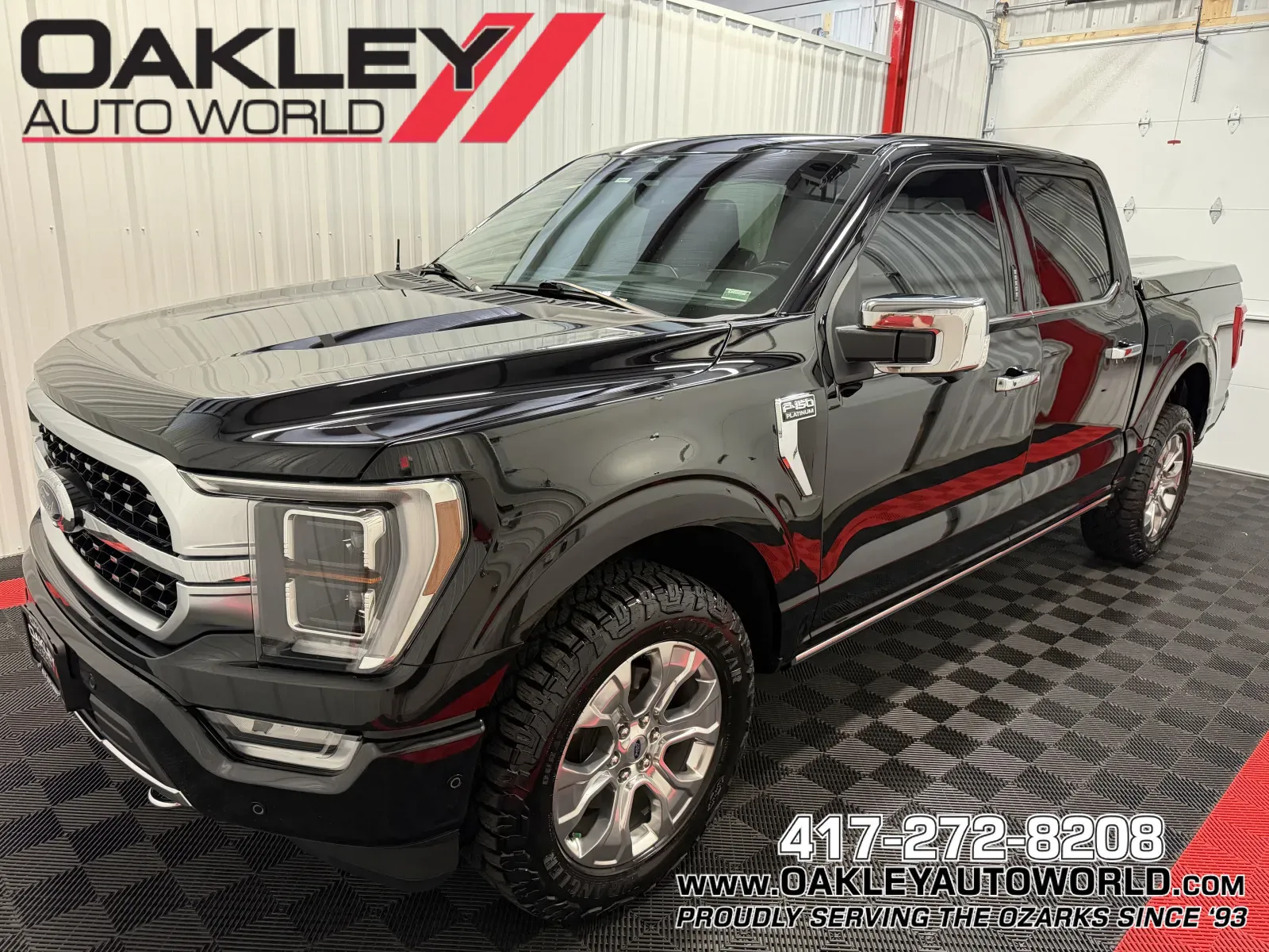 Black 2023 Ford F-150 Platinum for sale in Branson West, MO