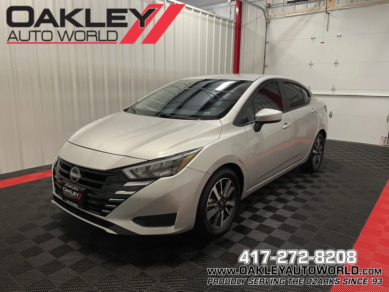Silver 2025 Nissan Versa 1.6 SV for sale in Branson West, MO
