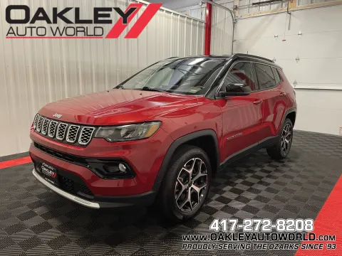 Red 2025 Jeep Compass Limited for sale in Branson West, MO