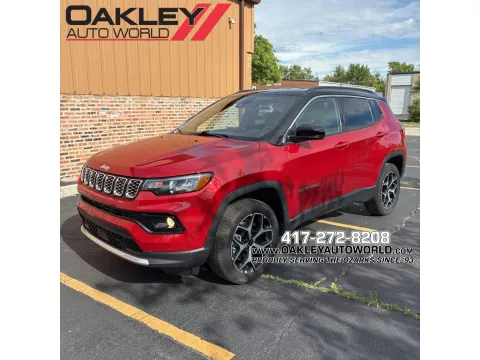 Red 2025 Jeep Compass Limited for sale in Branson West, MO