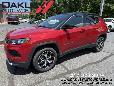 Red 2025 Jeep Compass Limited for sale in Branson West, MO
