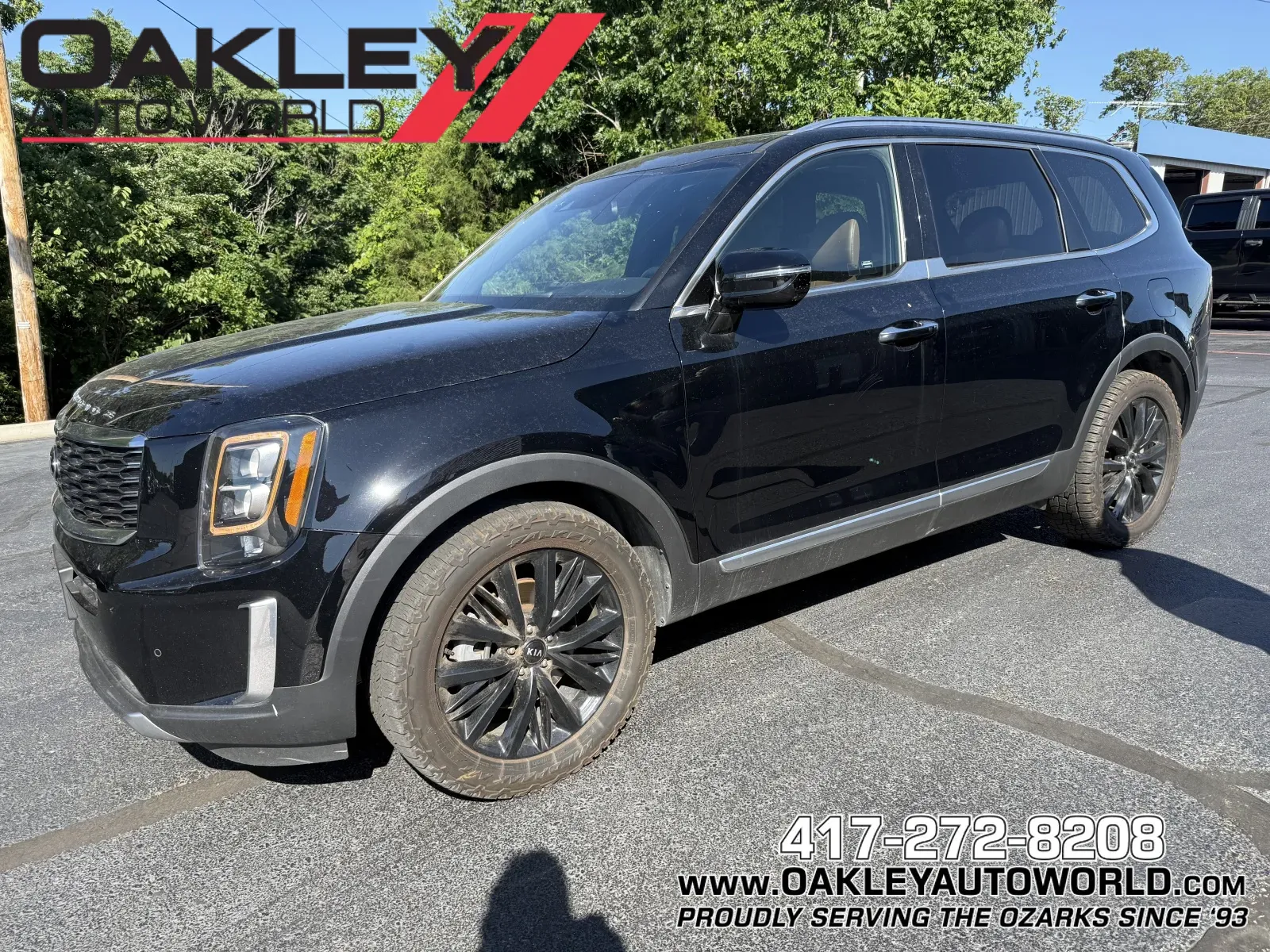 Black 2021 Kia Telluride SX for sale in Branson West, MO