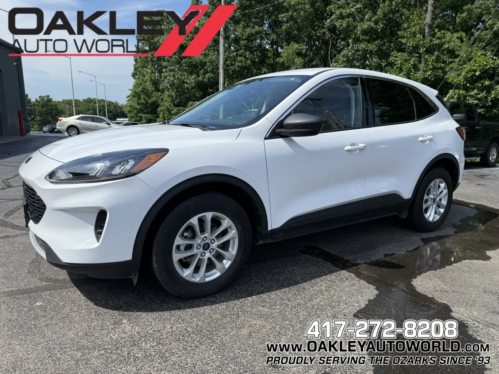 White 2022 Ford Escape Hybrid SE for sale in Branson West, MO