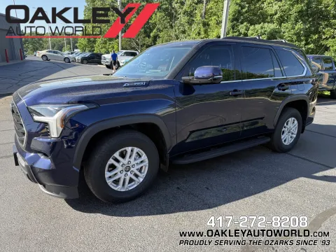 Blue 2023 Toyota Sequoia SR5 for sale in Branson West, MO
