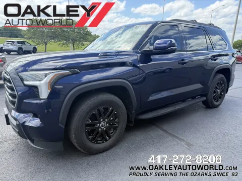 Blue 2023 Toyota Sequoia SR5 for sale in Branson West, MO