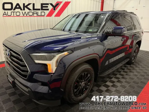 Blue 2023 Toyota Sequoia SR5 for sale in Branson West, MO