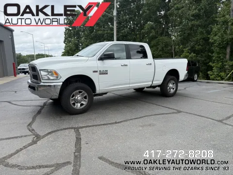 White 2018 Ram 2500 SLT for sale in Branson West, MO