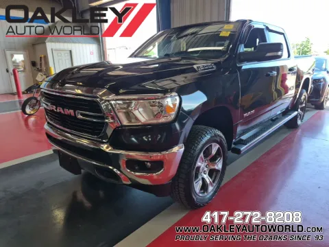 Black 2020 Ram 1500 Big Horn/Lone Star for sale in Branson West, MO