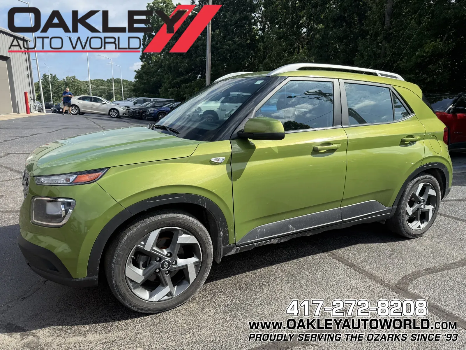 Green 2023 Hyundai Venue SEL for sale in Branson West, MO