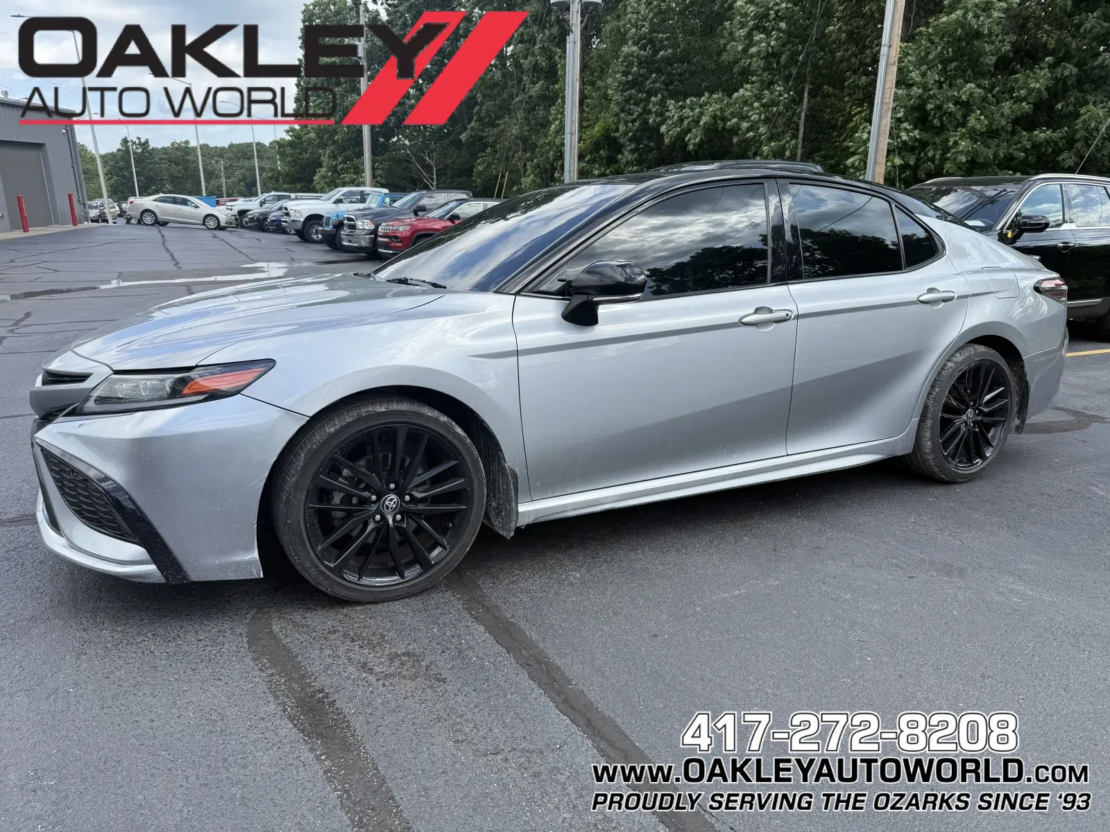 Black 2021 Toyota Camry XSE for sale in Branson West, MO
