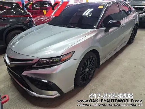 Black 2021 Toyota Camry XSE for sale in Branson West, MO