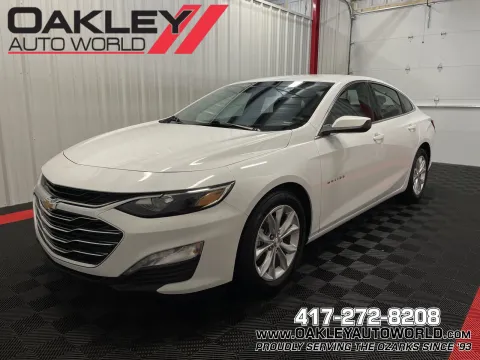 White 2022 Chevrolet Malibu LT for sale in Branson West, MO