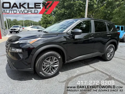 Black 2024 Nissan Rogue S for sale in Branson West, MO