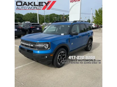 Blue 2022 Ford Bronco Sport Big Bend for sale in Branson West, MO