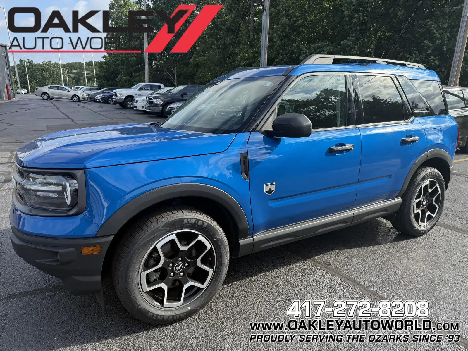 Blue 2022 Ford Bronco Sport Big Bend for sale in Branson West, MO