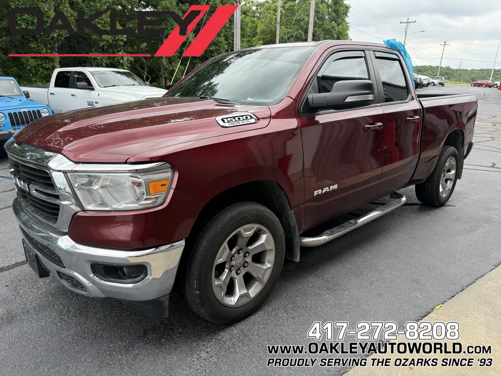 2021 RAM 1500 Big Horn/Lone Star 4x4 Quad Cab 6'4's photo