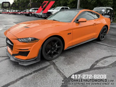 Orange 2020 Ford Mustang EcoBoost for sale in Branson West, MO