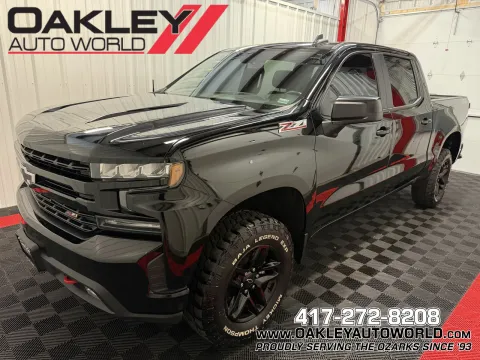 Black 2021 Chevrolet Silverado 1500 LT Trail Boss for sale in Branson West, MO