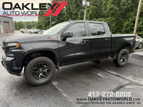Black 2021 Chevrolet Silverado 1500 LT Trail Boss for sale in Branson West, MO
