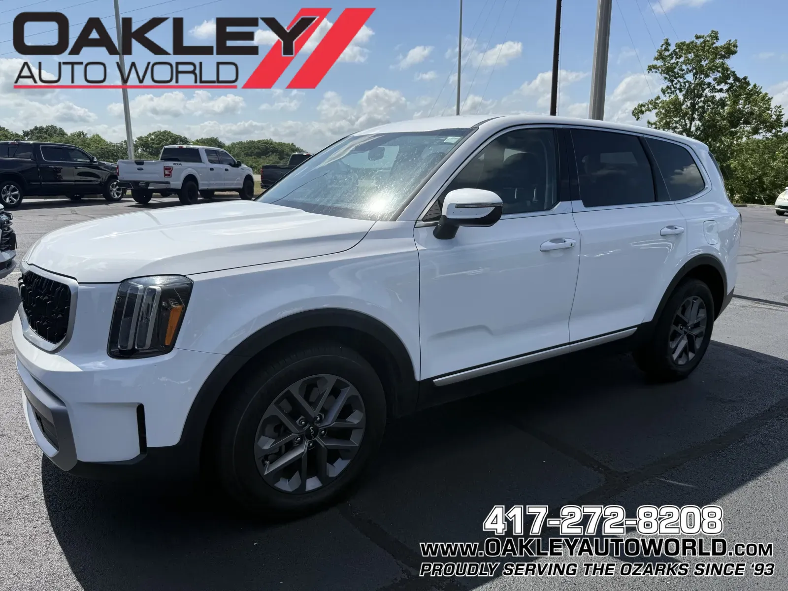 White 2024 Kia Telluride LX for sale in Branson West, MO