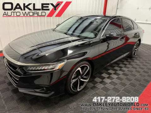Black 2021 Honda Accord Sport Special Edition for sale in Branson West, MO