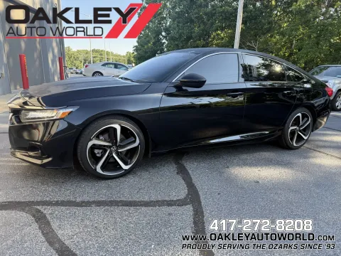 Black 2021 Honda Accord Sport Special Edition for sale in Branson West, MO