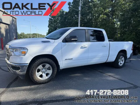 White 2021 Ram 1500 Big Horn/Lone Star for sale in Branson West, MO