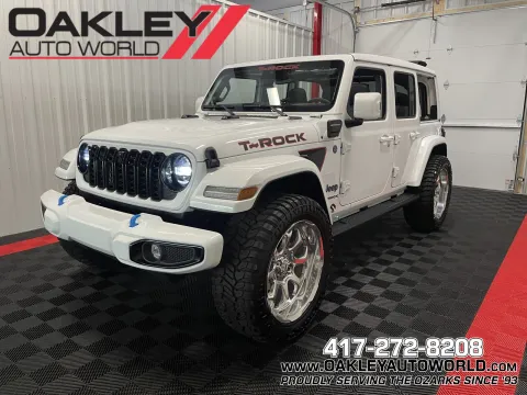 White 2024 Jeep Wrangler High Altitude 4xe for sale in Branson West, MO