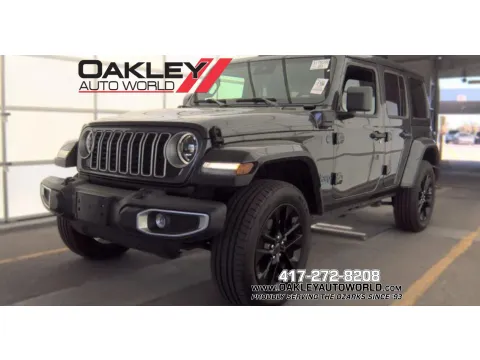 Unknown 2025 Jeep Wrangler Sahara 4xe for sale in Branson West, MO