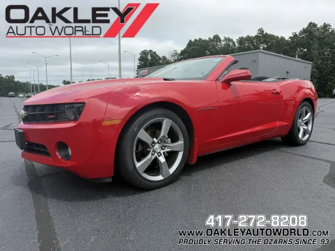 Red 2011 Chevrolet Camaro 1LT for sale in Branson West, MO