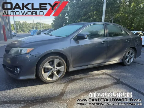 Gray 2013 Toyota Camry SE for sale in Branson West, MO