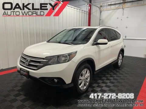 White 2014 Honda CR-V EX-L for sale in Branson West, MO